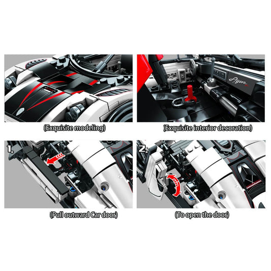 SEMBO 701707 KREANIGESGG Super Racing Car