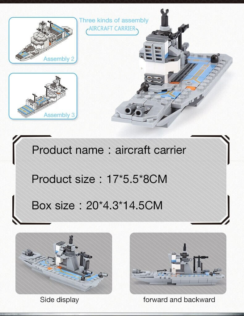 XINGBAO 13001 Super Battleship (8 in 1) 05027