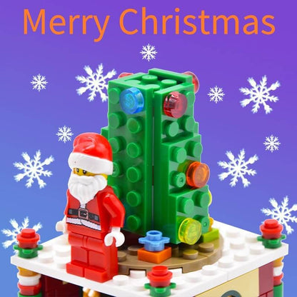 LEDUO 49006 Christmas Santa Claus House