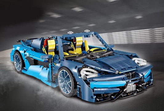 MOC 16029 McLaren 570S ? Bugatti 42083 B-Model (Mini Block)