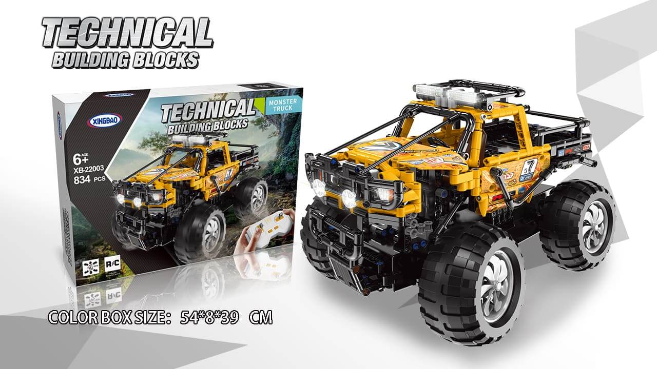 XINGBAO XB 22003 RC Orange Monster Truck Big Foot Car