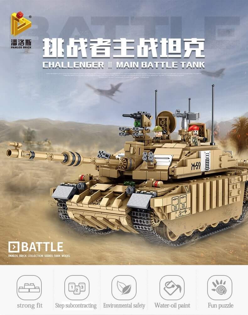 PANLOS 632008 Military Challenger 2 Main Battle Tank