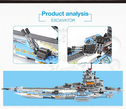 XINGBAO 13001 Super Battleship (8 in 1) 05027
