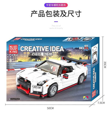 MOULDKING 13104 MOC-20518 Nismo Nissan GTR R35 Creative Idea