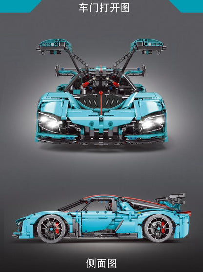 High-Tech Series T5011 HongQi Car S9 Set Building Blocks Without Motor 3502PCS Bricks Toy Ship From China.