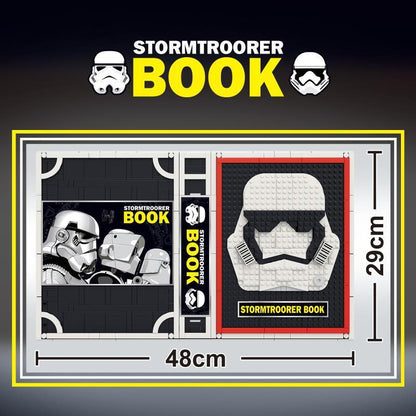 J13003 Star Plan Series Stormtrooper Book Building Blocks Toys From China