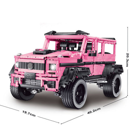 J903 Technic Series King Kong Super SUV Car Building Blocks 2687pcs Bricks Toys For Gift Ship From China