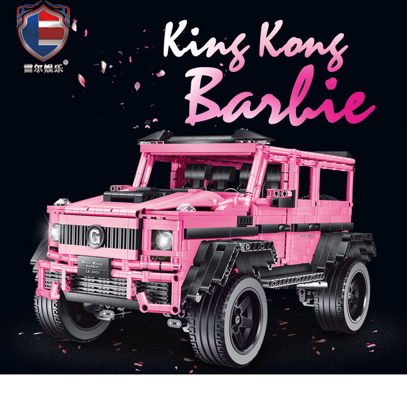 J903 Technic Series King Kong Super SUV Car Building Blocks 2687pcs Bricks Toys For Gift Ship From China