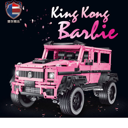J903 Technic Series King Kong Super SUV Car Building Blocks 2687pcs Bricks Toys For Gift Ship From China