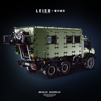 J907 Technic Series Rael Mercedes-Benz Unimog Building Blocks 6689pcs Bricks Toys Ship From Europe 3-7 Days Delivery (With Motor)