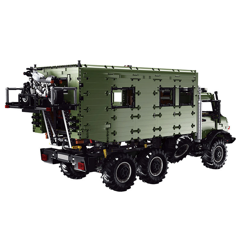J907 Technic Series Rael Mercedes-Benz Unimog Building Blocks 6689pcs Bricks Toys Ship From Europe 3-7 Days Delivery (With Motor)