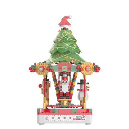 JAKI 1365 Creator Christmas DIY Music Box Christmas Fiesta Building Blocks 543pcs Bricks Toys from China Delivery.