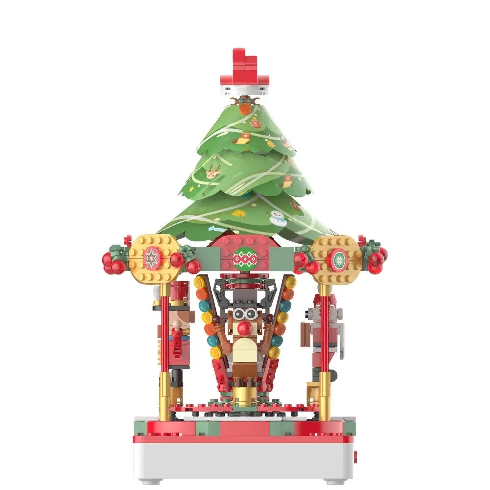 JAKI 1365 Creator Christmas DIY Music Box Christmas Fiesta Building Blocks 543pcs Bricks Toys from China Delivery.