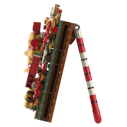 JAKI 5107 Creator Christmas photo frame FunDesk Building Blocks 163pcs Bricks Toys From China Delivery.