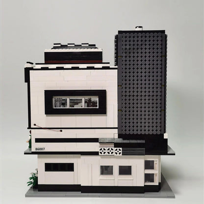 JH86007 MOC Creator Modular Buildings Corner Cafe shop Building Blocks 4314pcs Bricks From Europe 3-7 Days Delivery