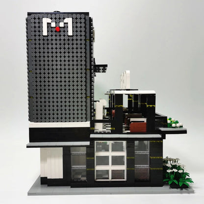 JH86007 MOC Creator Modular Buildings Corner Cafe shop Building Blocks 4314pcs Bricks From Europe 3-7 Days Delivery