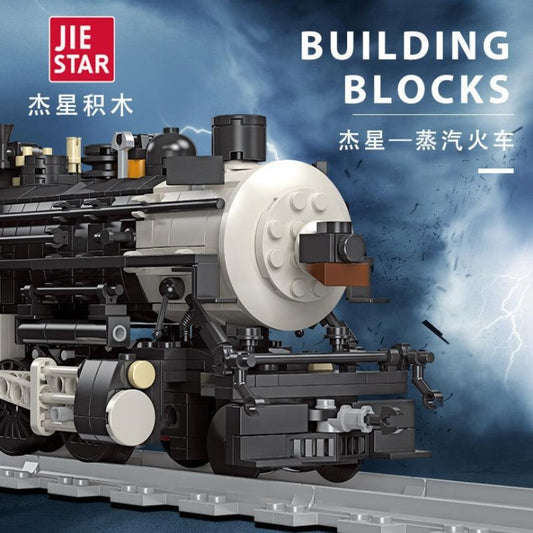 JIESTAR 59003 Expert CN 5700 Steam Train Toy Brick Ship From China