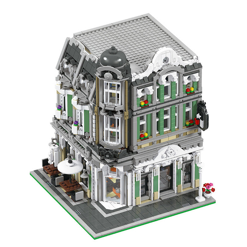 JIESTAR 89100 City Street Jazz coffee shop building blocks 3369pcs Toys For Gift ship from China