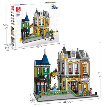 JIESTAR 89112 City Street Toy Shopping Mall building blocks 5290pcs bricks Toys For Gift from China