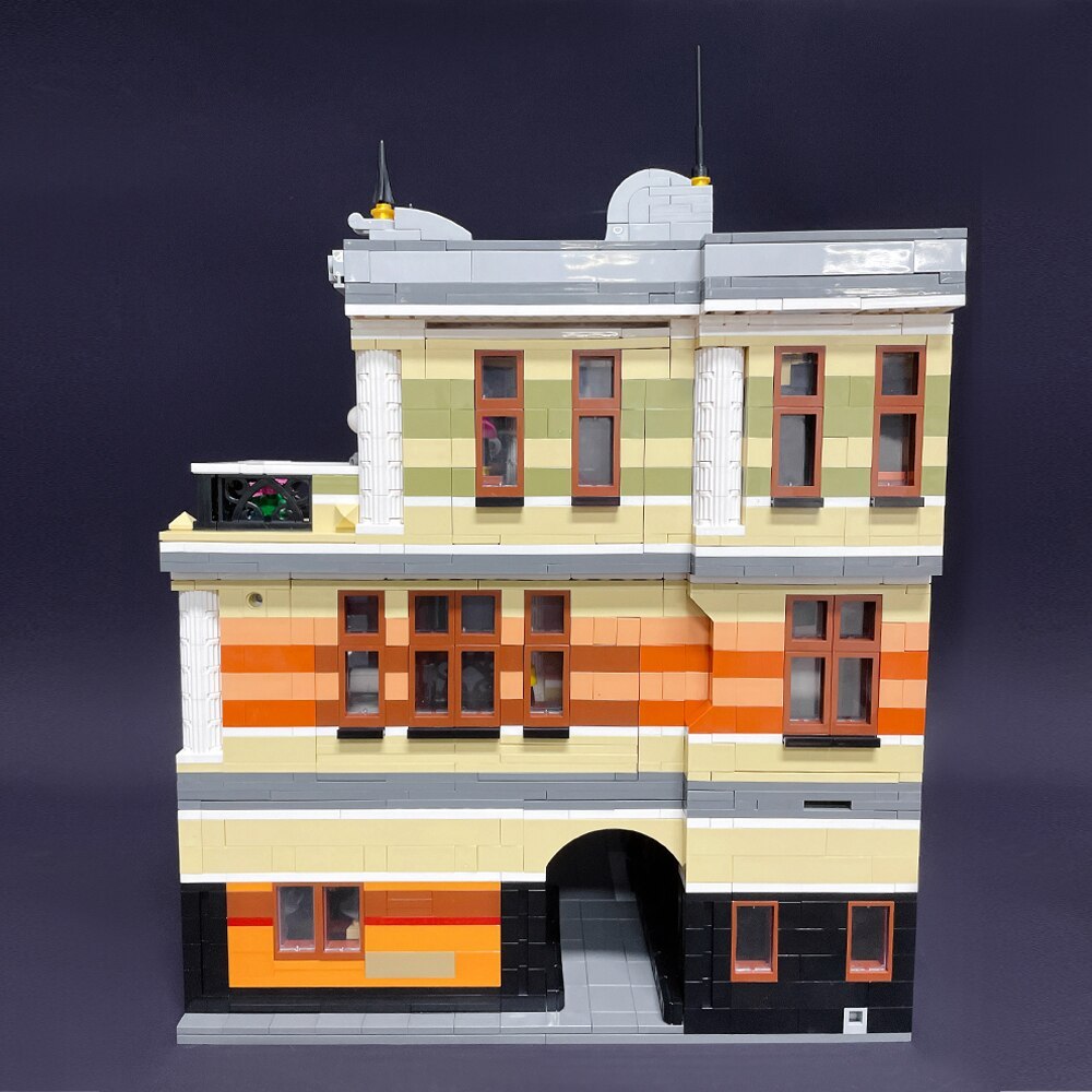 JIESTAR 89113 Modular Buildings The Fountain Square Building Blocks 3420pcs Bricks Toys From Europe 3-7 Days Delivery.