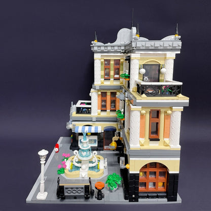JIESTAR 89113 Modular Buildings The Fountain Square Building Blocks 3420pcs Bricks Toys From Europe 3-7 Days Delivery.