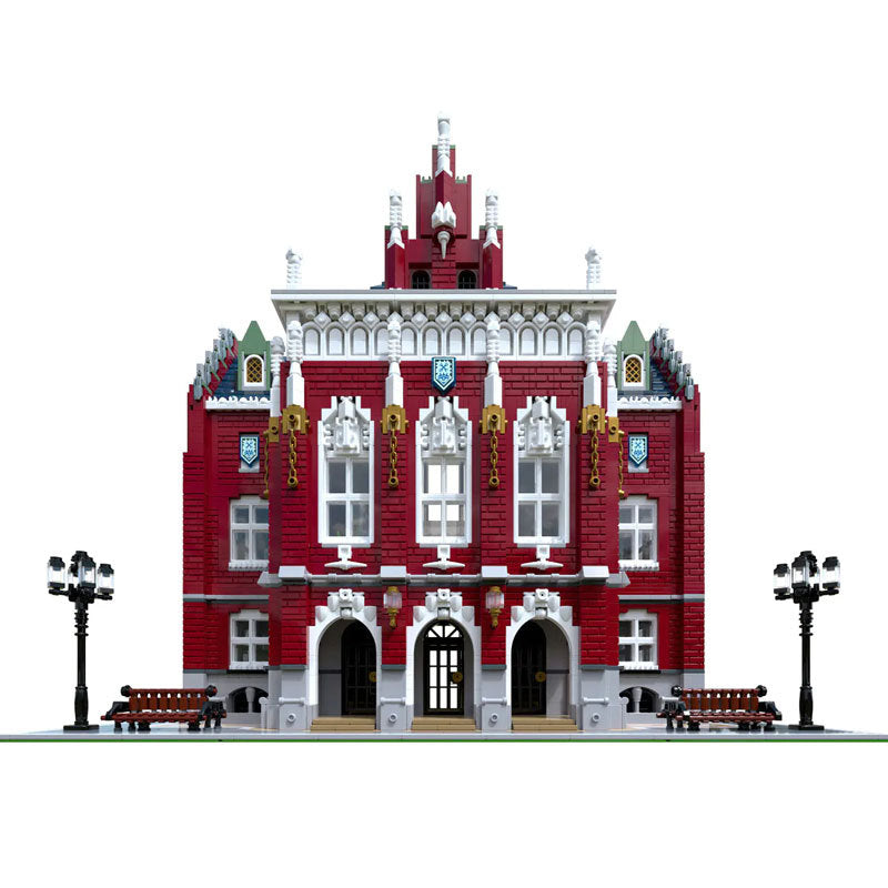 JIESTAR 89123 Expert Series Idea The University Building Blocks 6355pcs Bricks Toys Model From China