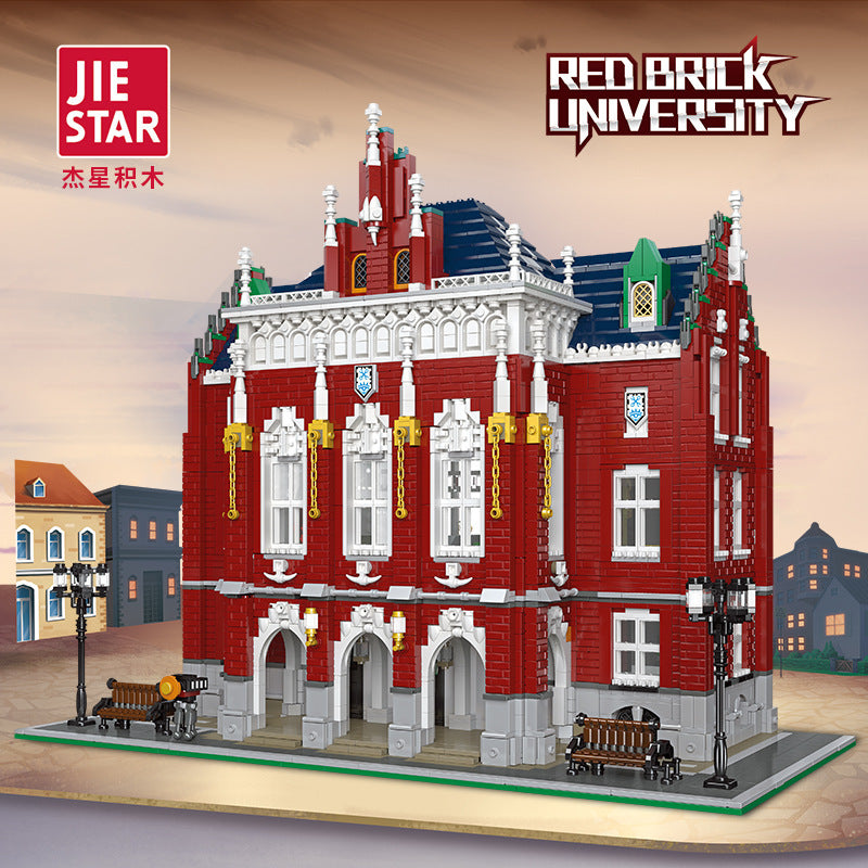 JIESTAR 89123 Expert Series Idea The University Building Blocks 6355pcs Bricks Toys Model From China