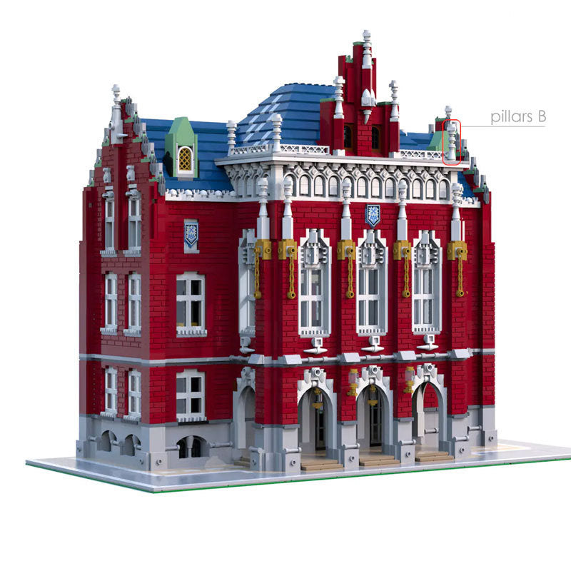 JIESTAR 89123 Expert Series Idea The University Building Blocks 6355pcs Bricks Toys Model From China