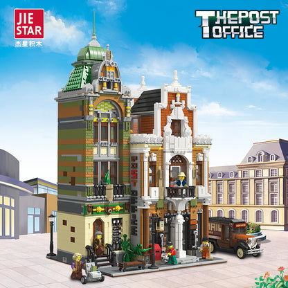 JIESTAR 89126 Expert Series Postal Express Office Building Blocks 4560pcs Bricks Model Sets From China