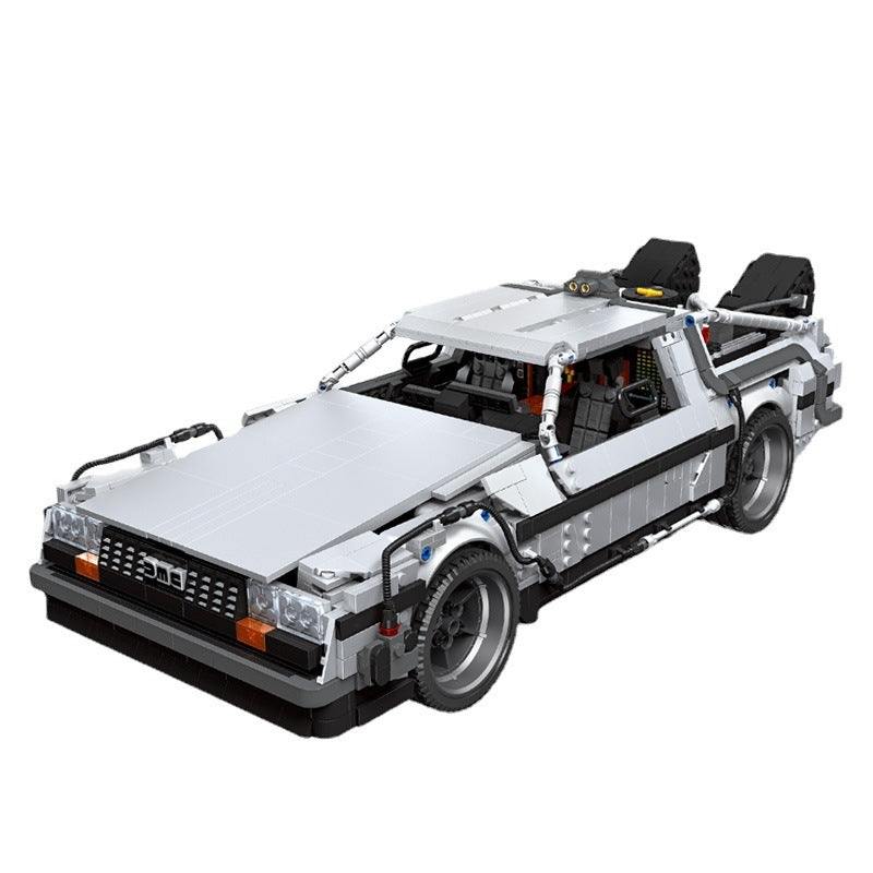 JIESTAR 92004 Expert High-tech Return To The Future Racing Car Moc 2716pcs Bricks Technical Model Building Blocks Toys ship from China.