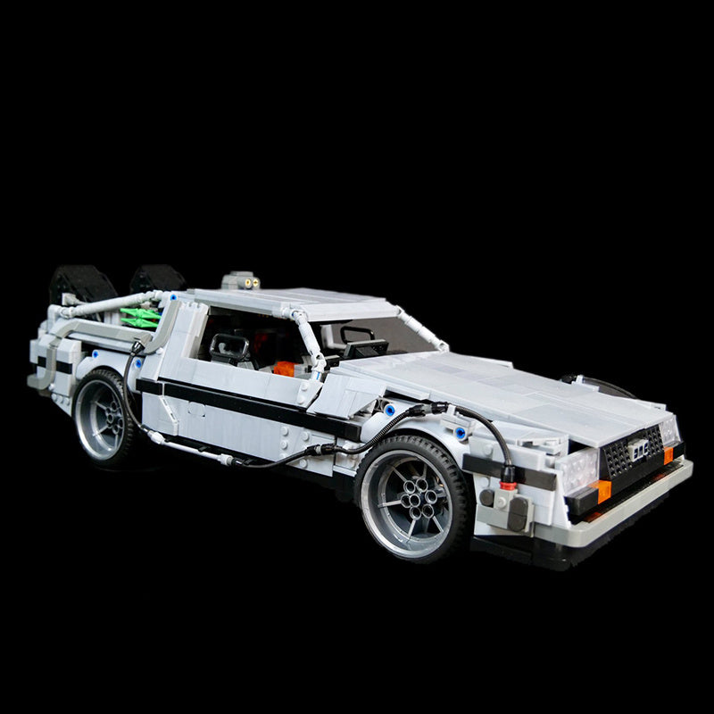 JIESTAR 92004 Expert High-tech Return To The Future Racing Car Moc 2716pcs Bricks Technical Model Building Blocks Toys ship from China.