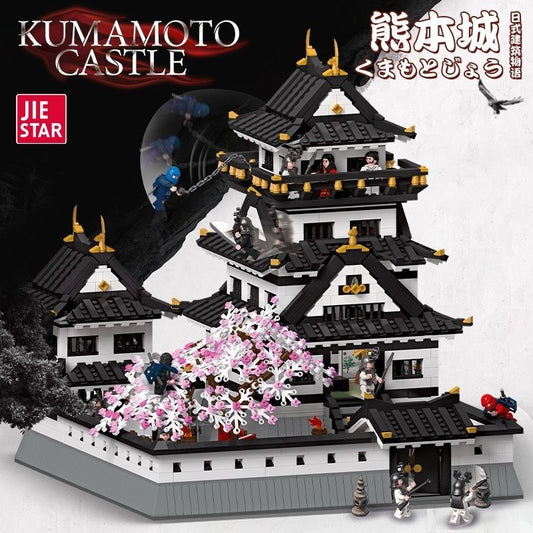 JIESTAT 39101 Expert Series Idea Himeji Castle Building Blocks 4148pcs Bricks Model Toys MOC-58484 Ship From China