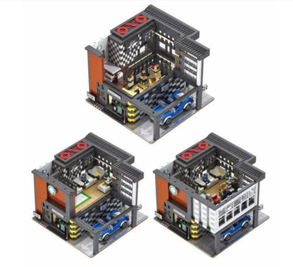 JUHANG 86005 Creator Series Modern Cafe Modular 2020 Building Blocks 2803pcs Bricks Toys Gift For Child