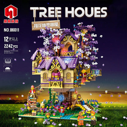 JUHANG 86011 Idea Tree houers building blocks 2242pcs bricks Toys For Gift from China