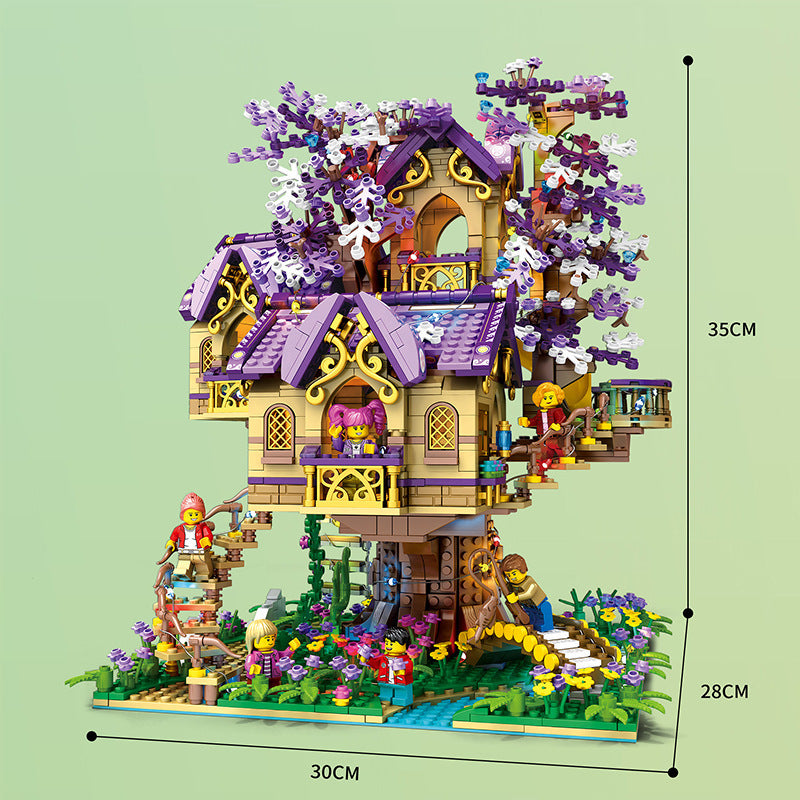 JUHANG 86011 Idea Tree houers building blocks 2242pcs bricks Toys For Gift from China