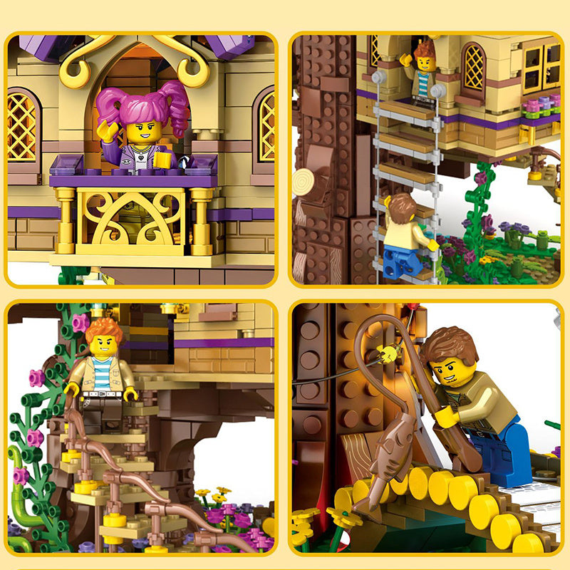 JUHANG 86011 Idea Tree houers building blocks 2242pcs bricks Toys For Gift from China