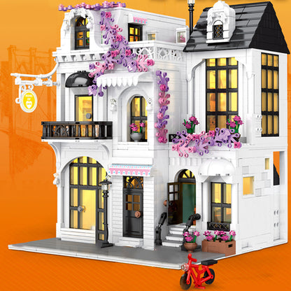 JUHANG 86013 MOC Creator Expert Europe Garden Street Building Blocks 2053pcs Bricks Ship From Europe 3-7 Days Delivery