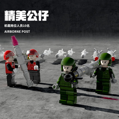 JUHANG 88006 Military series J-15 Flying Shark building blocks 1999pcs bricks Toys For Gift ship from China