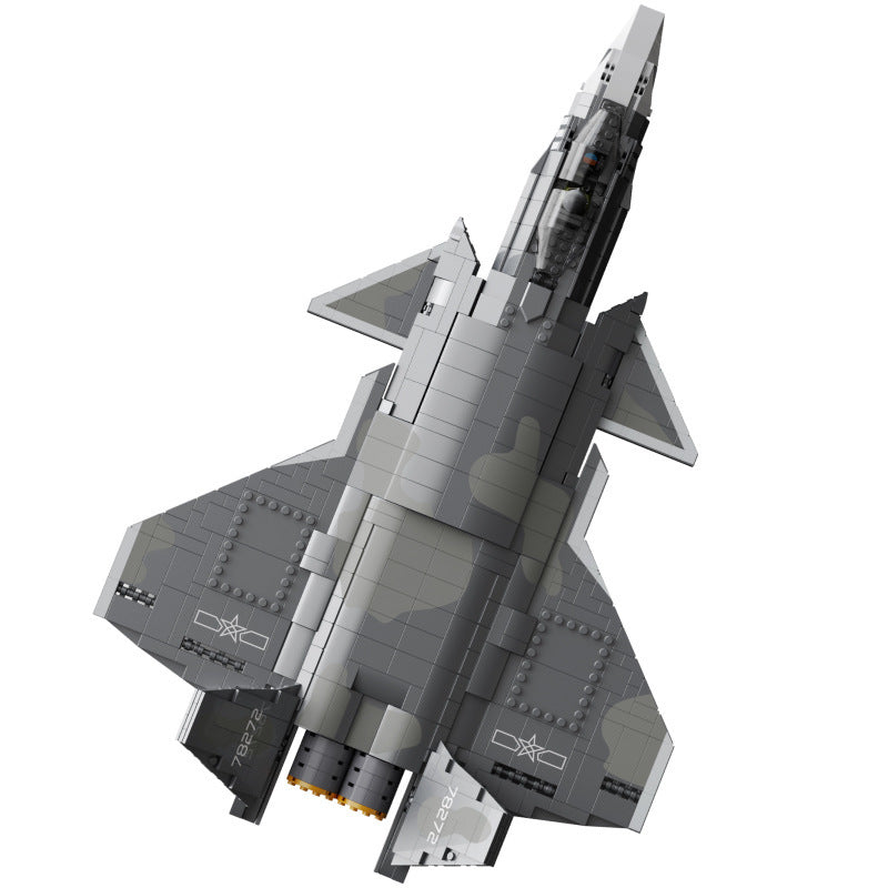 JUHANG 88009 Military series J-20 Stealth Fighter Building Block model 1911pcs from China