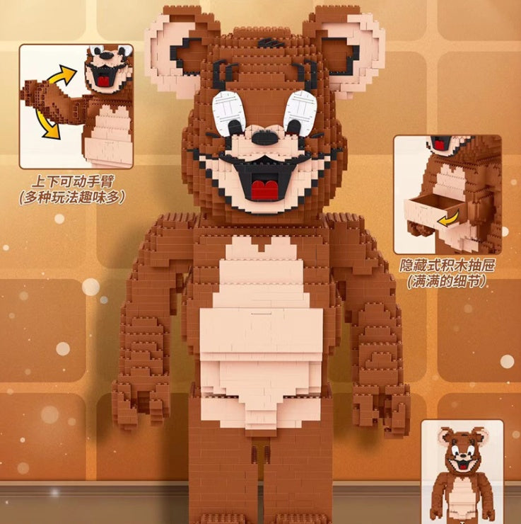 Jerry 2765pcs Decoration model gift brick building block From China