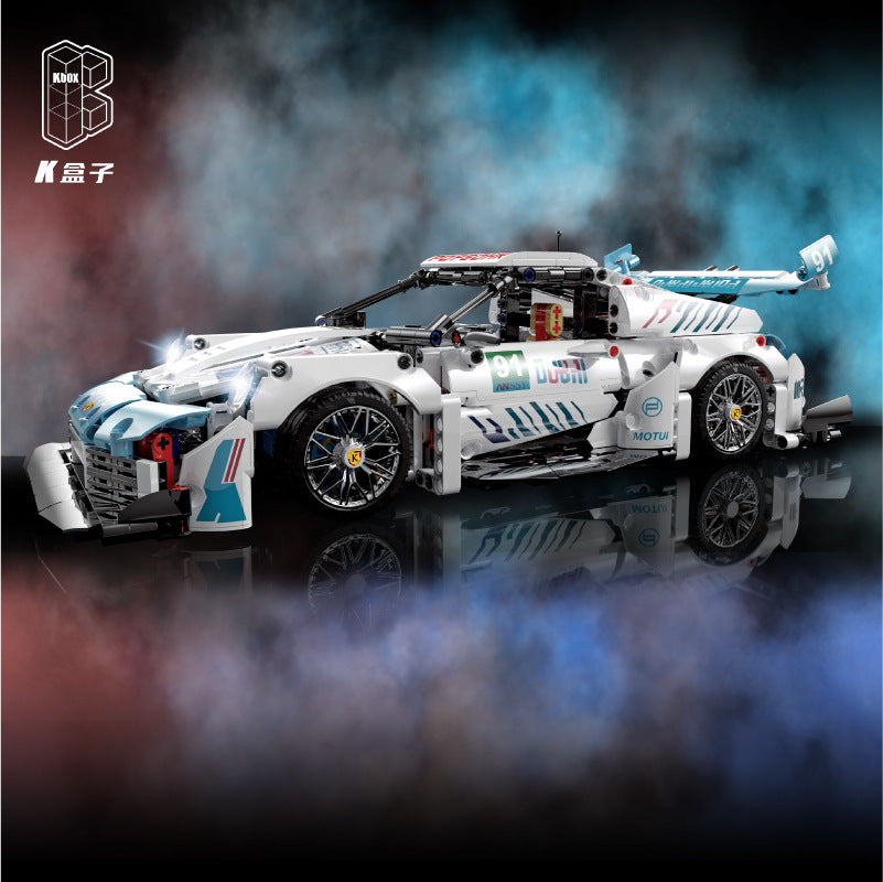 K BOX 10214 Technic 'Porsche' 911RS sports car building blocks 1465pcs Toys For Gift from China