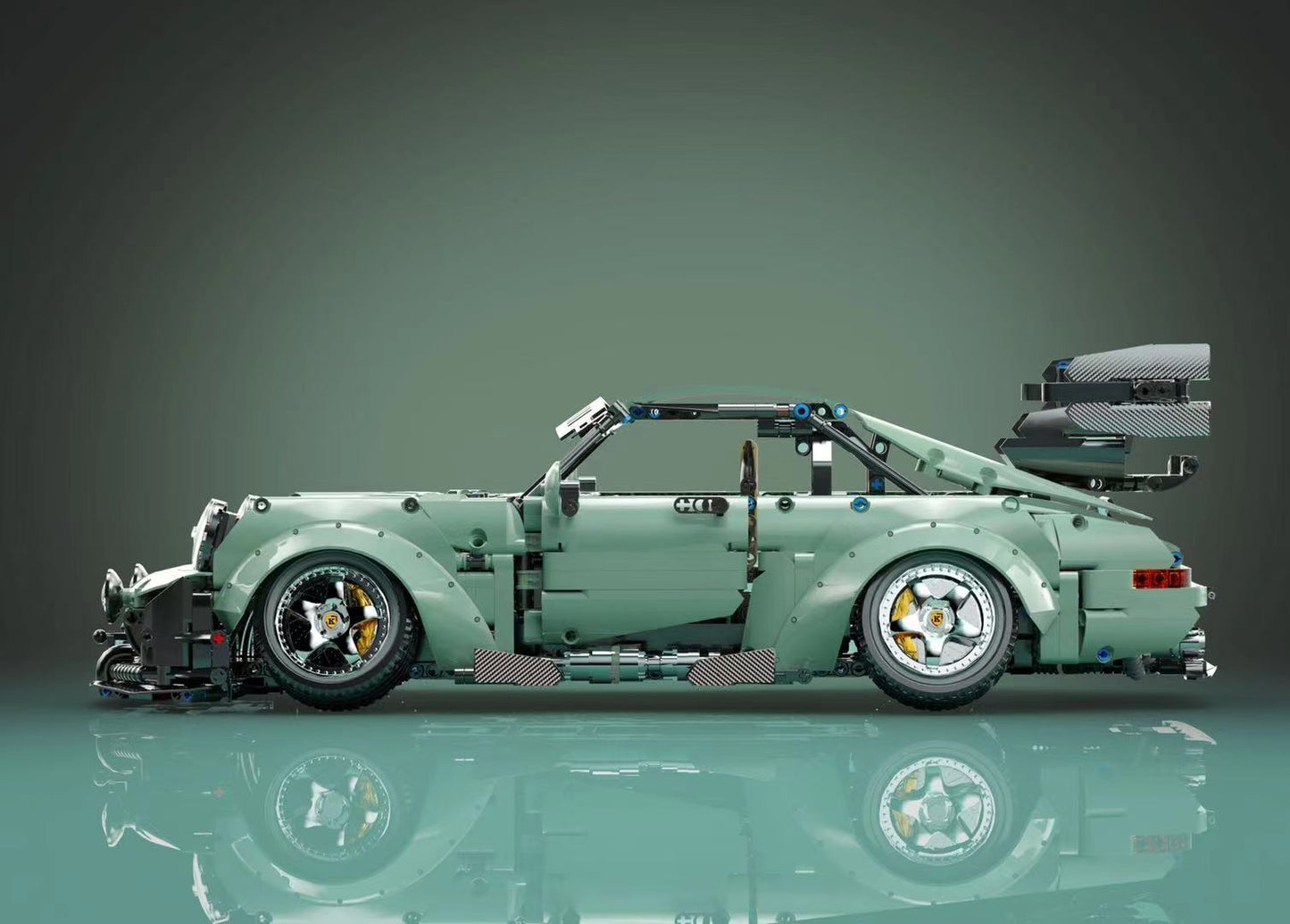 K-BOX 10220 "Porsche" 964 Building Blocks 2435pcs Bricks Toys Model From China