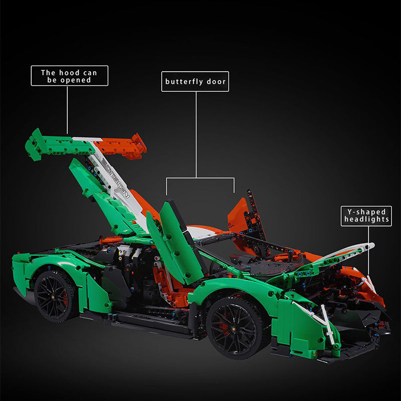 K-BOX 10222 MOC Cool Technic Sports Car model building blocks 3611pcs bricks toys from China.