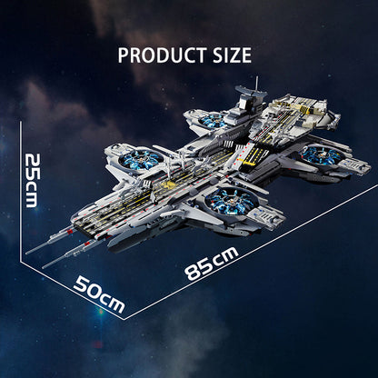 K-Box 10218 Moc Technic Leaguer Heroes Helicarrier with Motor Building Blocks 3385pcs Bricks Toys From Europe 3-7 Days Delivery