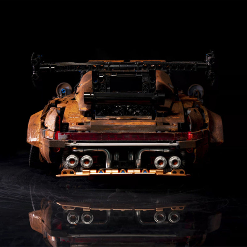 K-Box 10220C MOC 1:10 Technical Ruins Racers sports car model 2435pcs bricks building blocks toys ship from China.