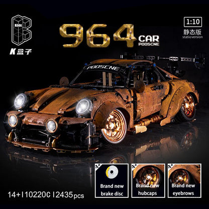 K-Box 10220C MOC 1:10 Technical Ruins Racers sports car model 2435pcs bricks building blocks toys ship from China.