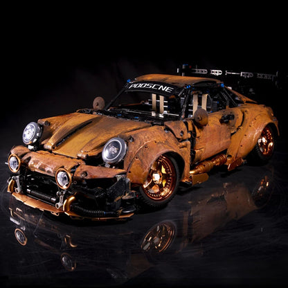 K-Box 10220C MOC 1:10 Technical Ruins Racers sports car model 2435pcs bricks building blocks toys ship from China.