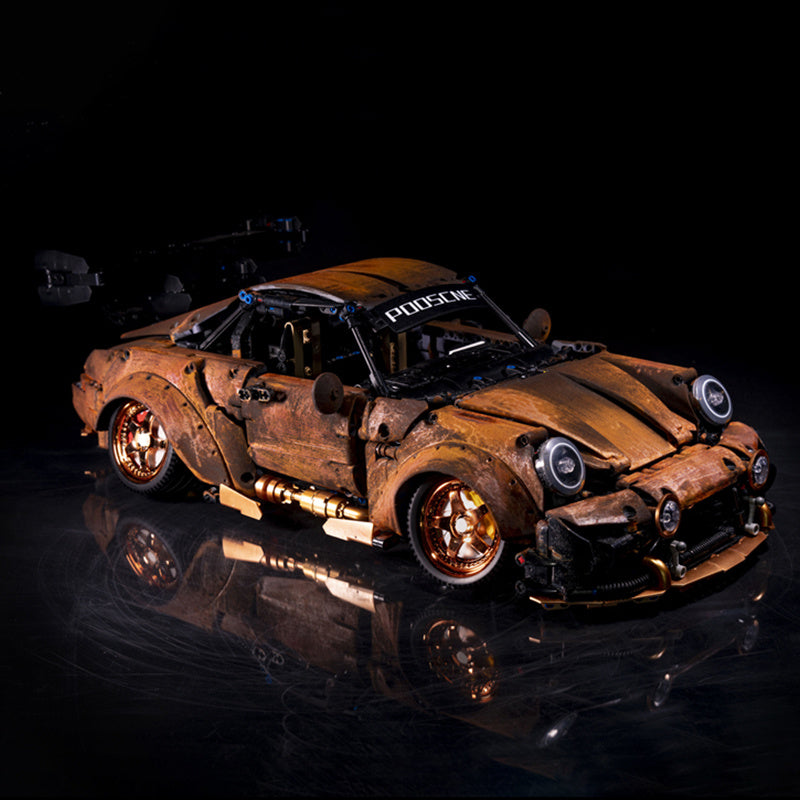 K-Box 10220C MOC 1:10 Technical Ruins Racers sports car model 2435pcs bricks building blocks toys ship from China.