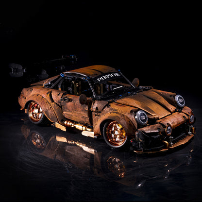 K-Box 10220C MOC 1:10 Technical Ruins Racers sports car model 2435pcs bricks building blocks toys ship from China.