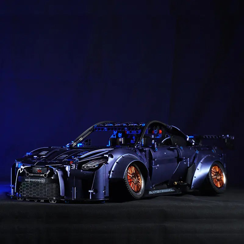 K-Box 10221 Technic Moc GT-R 1:10 Car Model static version Building Blocks 2389pcs Bricks Toys From China.